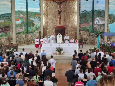 N. Sra. Aparecida â€“ Missa das 10 horas lota SantuÃ¡rio (12/10)